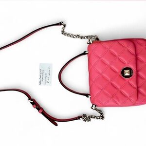 Kate Spade Pink Quilted Crossbody Bag